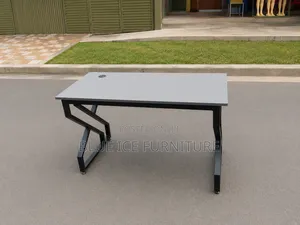 Metal Frame Office Desk With MDF Top