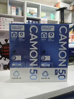 New Tecno Camon 50 256 GB Blue