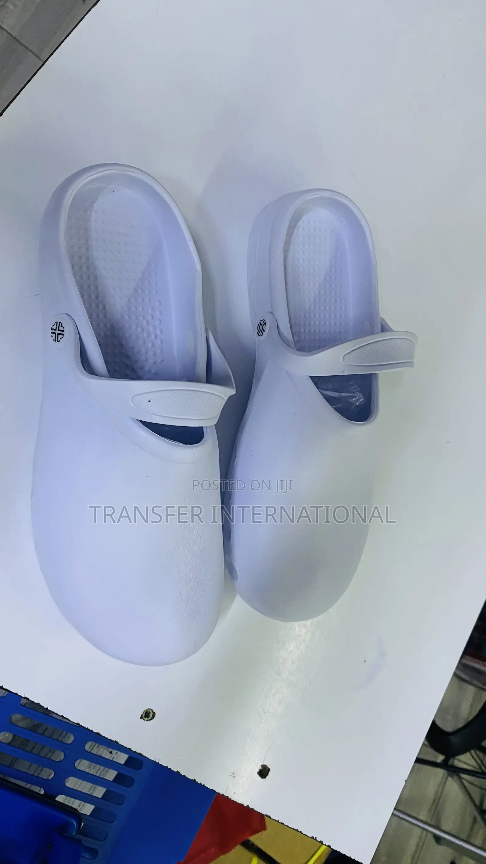 Medical Crocs W/B/BLCK