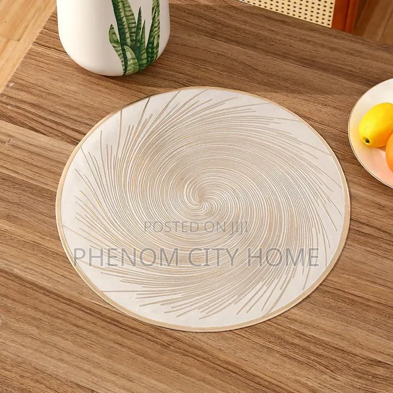 6pc Creative Swirl Placemats/Tablemat