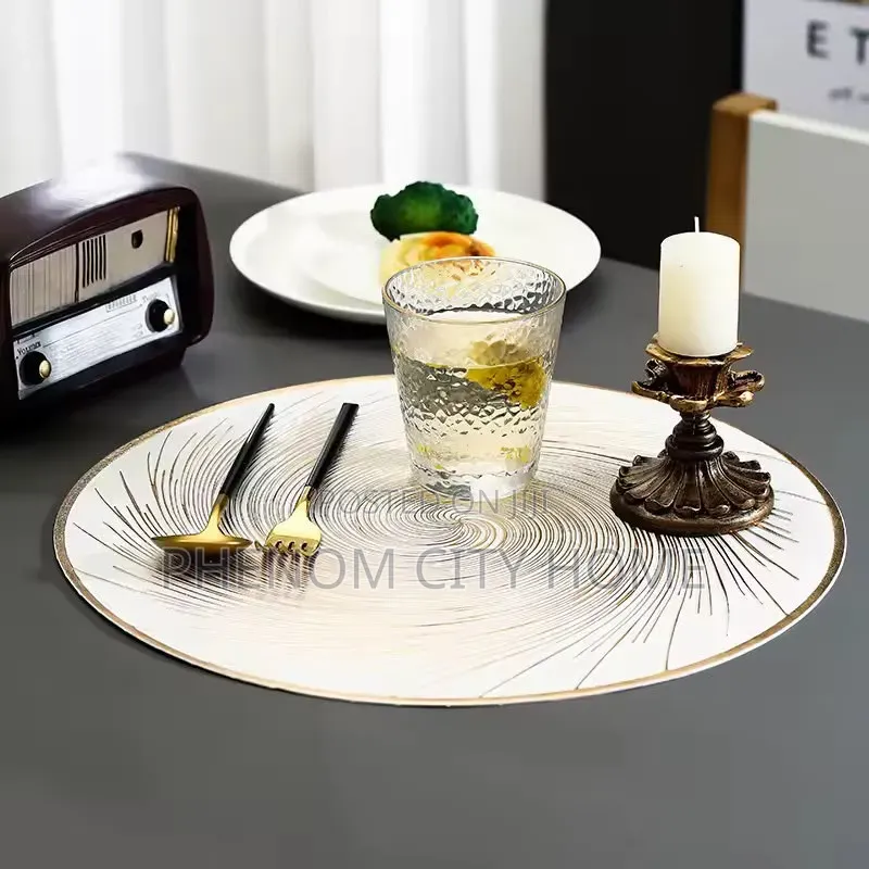 6pc Creative Swirl Placemats/Tablemat