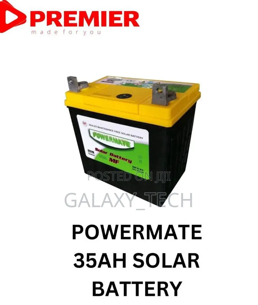 Premier Powermate 35ah Solar Battery