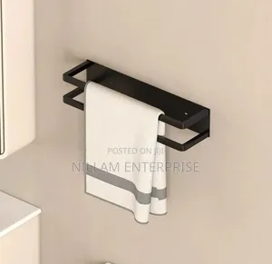 Wall-Mounted Towel Storage Rack
