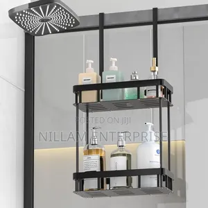 Bathroom Door Hanging Storage Rack