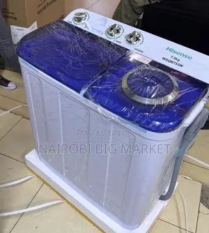 Hisense 7.5kg Twin Tab Washing Machine