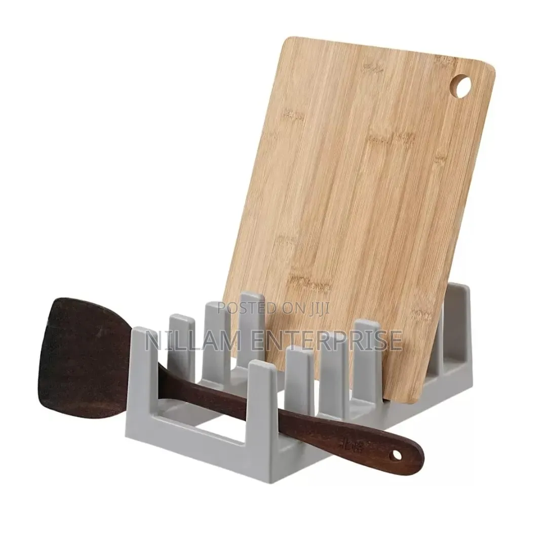 Multi-Purpose Pot Lid Plate Storage Rack