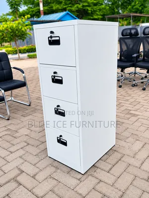 Compact 4 Drawer Storage Steel Cabinet