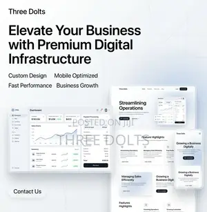 Transform Your Online Presence | Three Dolts Web Development