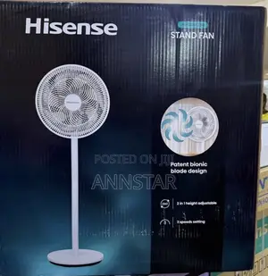16 Inches Hisense Standing Fan With Fan Power Saving 65%