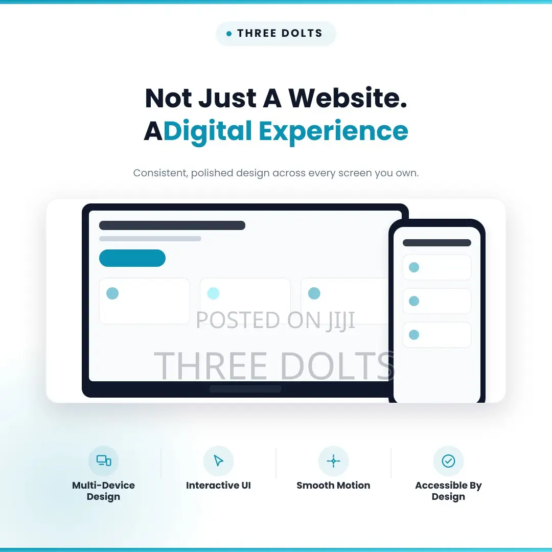 Not Just a Website. A Digital Experience