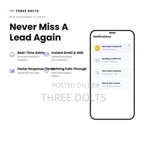 Website Lead Notification Alert Systems – Three Dolts