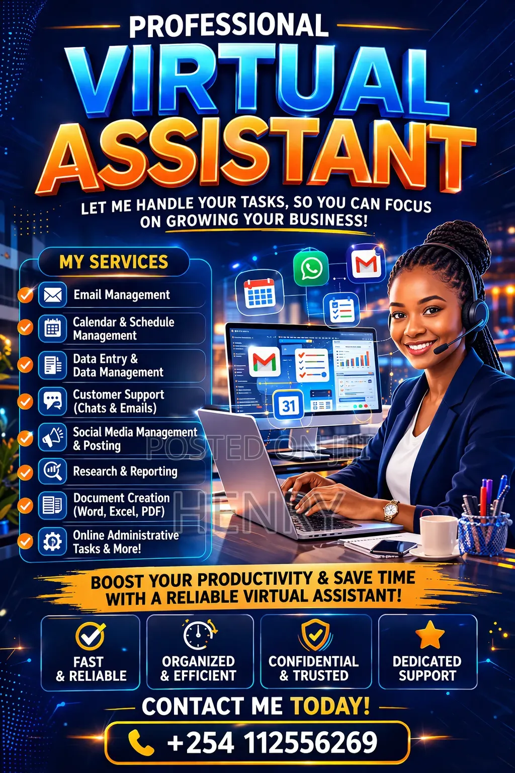 Professional Virtual Assistant Services
