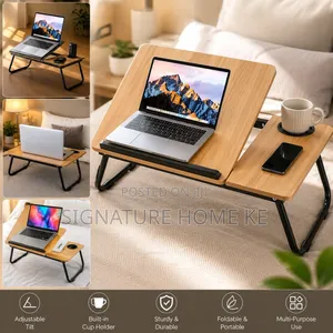 Adjustable Laptop Folding Table Stand Desk