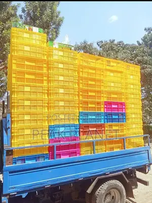 Plastic Crates for Storage Supermarket Use – Strong Durable 