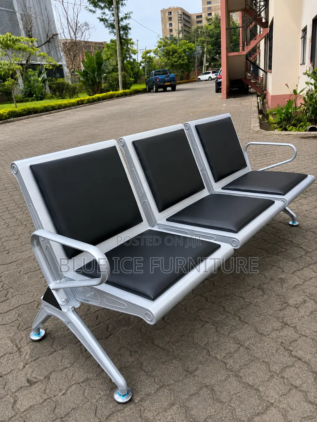 3 Seater Lobby Waiting Bench