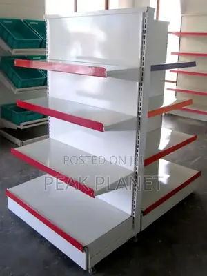 Heavy-Duty Gondola Shelves for Warehouses and Stores