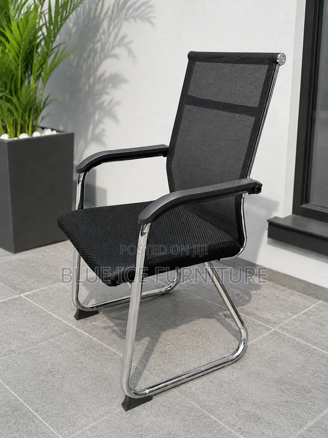 Waiting Chair Executive Chrome Office Chair