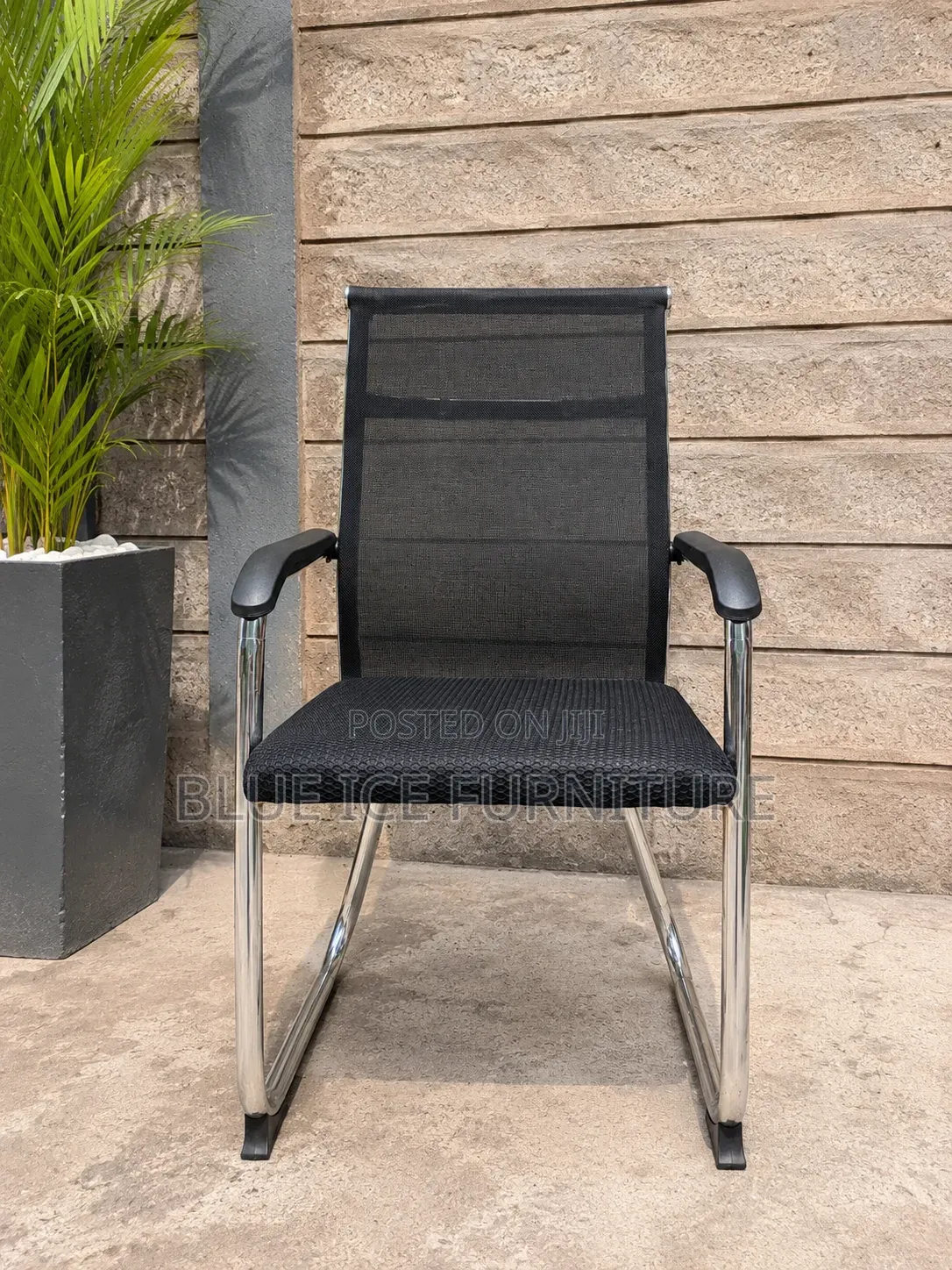 Waiting Chair Executive Chrome Office Chair
