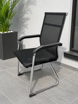 Waiting Chair Executive Chrome Office Chair