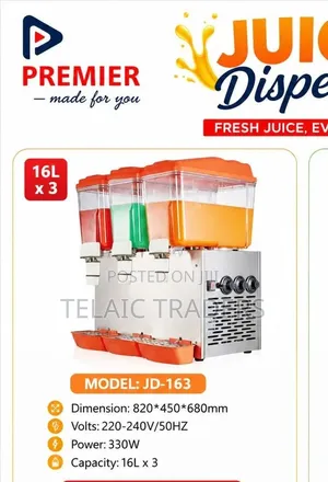 Premier Commercial Juice Dispenser 48l