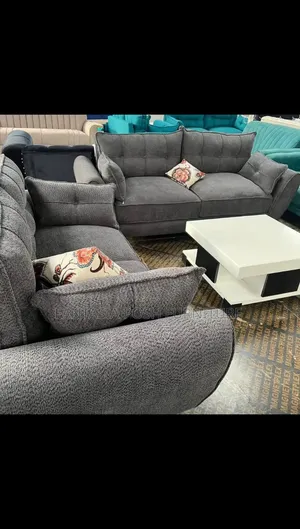 Grey 3+2 Seater Sofa Set