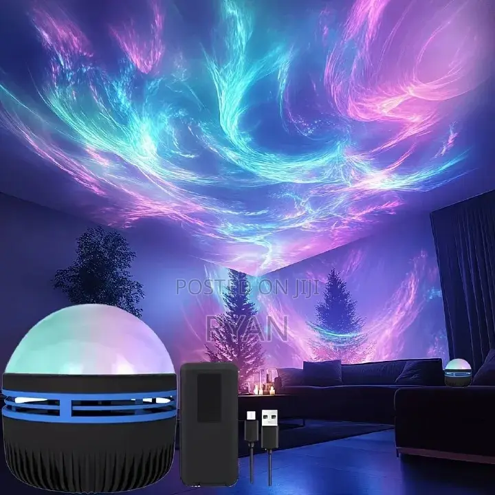 Led Northern Lights Projection Lamp Aurora Borealis