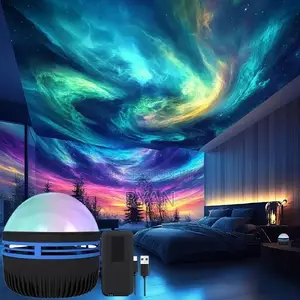 Led Northern Lights Projection Lamp Aurora Borealis