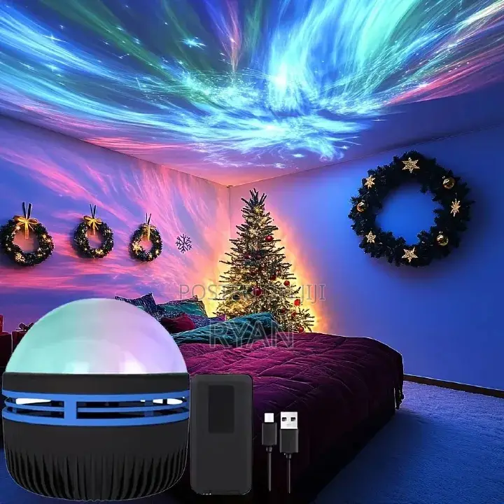 Led Northern Lights Projection Lamp Aurora Borealis