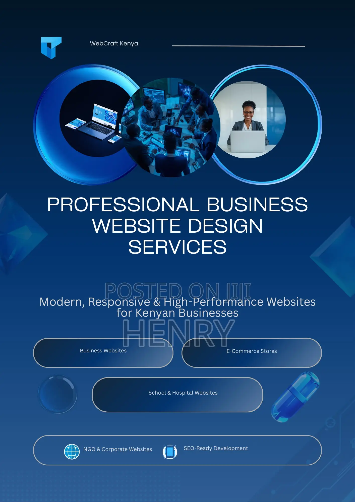 Professional Business Website Design Services in Kenya