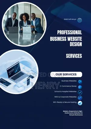 Professional Business Website Design Services in Kenya