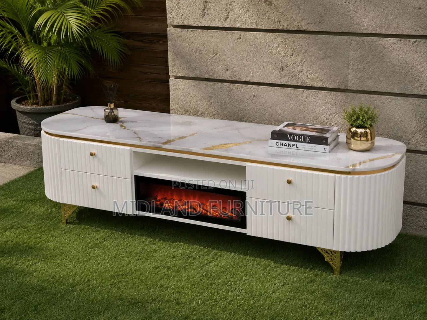  Tv Stand With Fireplace