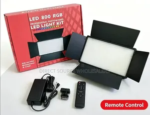RGB Pro Led 800 Studio Video Light With Tripod Remote