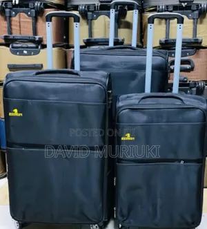 3 in 1 Fabric Laxurious Suitcase Briefcase Travel Bag