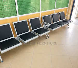 Modern 3 Seater Clinic Waiting Bench Chair
