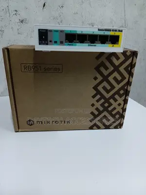 This Is A Mikrotik Rb951 Series Wireless Soho Access Point Router.