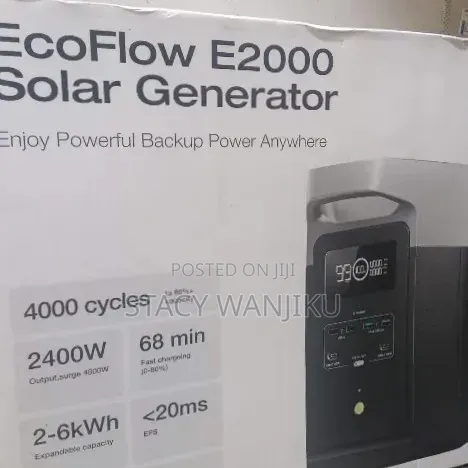 Ecoflow E2000 Solar Generator