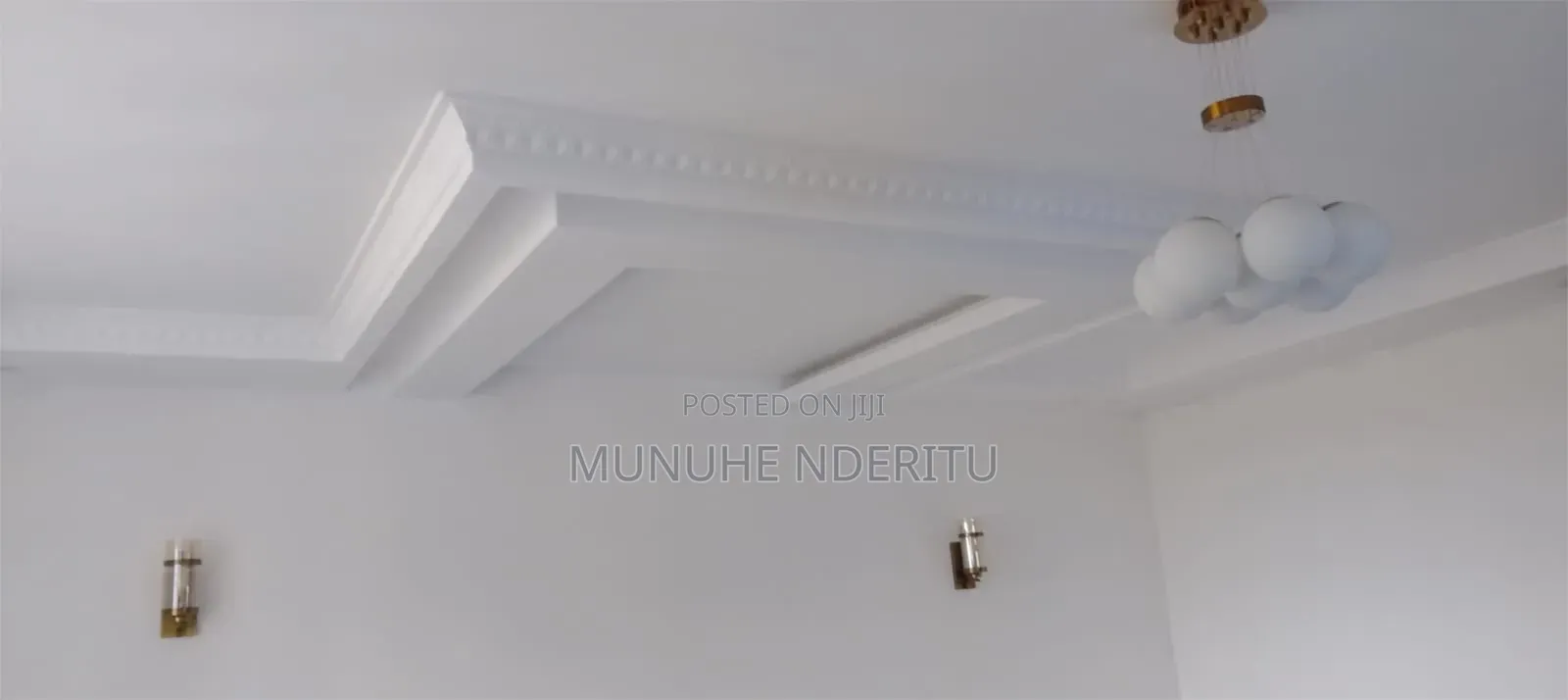Modern Gypsum Ceiling Design And Installation