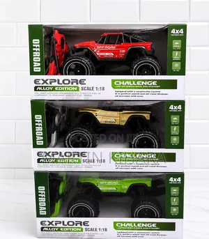 Off-Road Remote Controlled Truck With Smoke Effects
