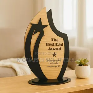 Modern Black Acrylic Awards
