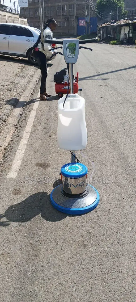 Floor Scrubber and Polisher Machine