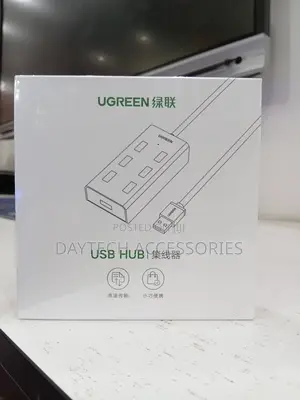 Ugreen to 7 Ports Usb 2.0 Hub 1m (Data Transfer Up to 5 Gbps)