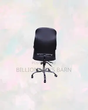 Practical Executive Leather Office Chair High Back for Work From Home