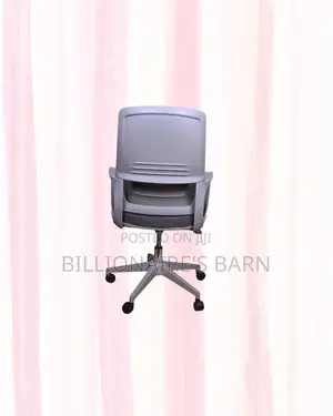 Practical Grey Mid Back Mesh Office Chair for Work From Home