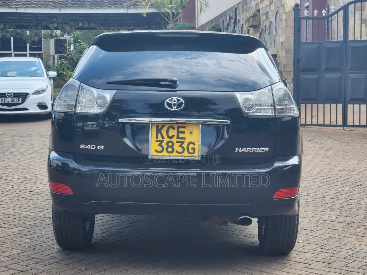 Toyota Harrier 2008 Black