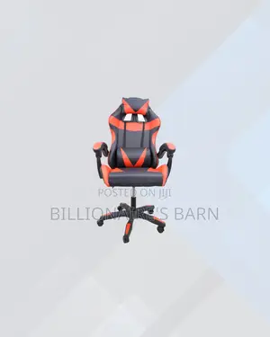 Practical Red Racing Gaming Chair Ergonomic Support for Work From Home
