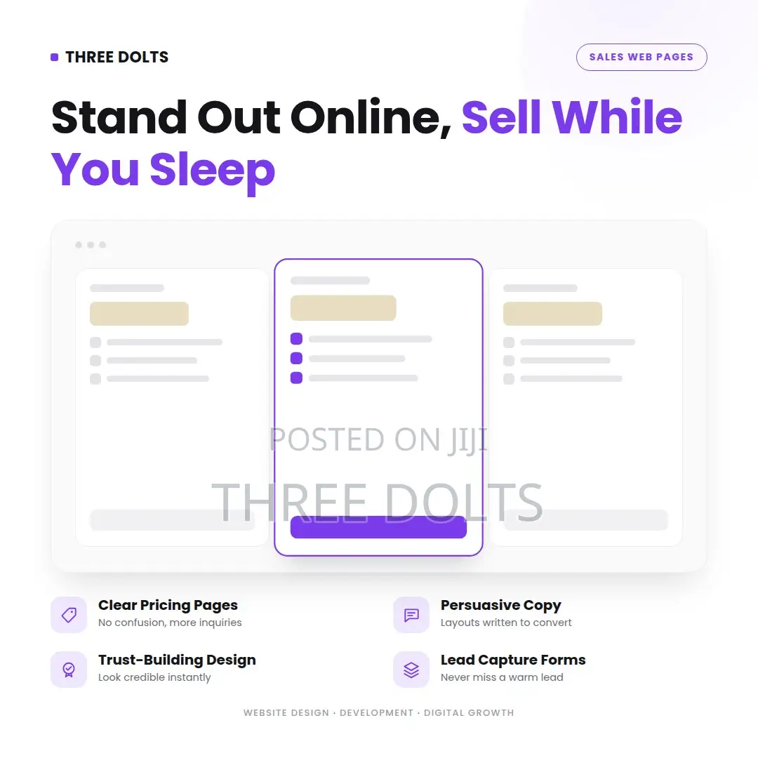 High-Converting Sales Page Design | Website Copy That Sells
