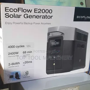 Ultimate Ecoflow E2000 Solar Generator
