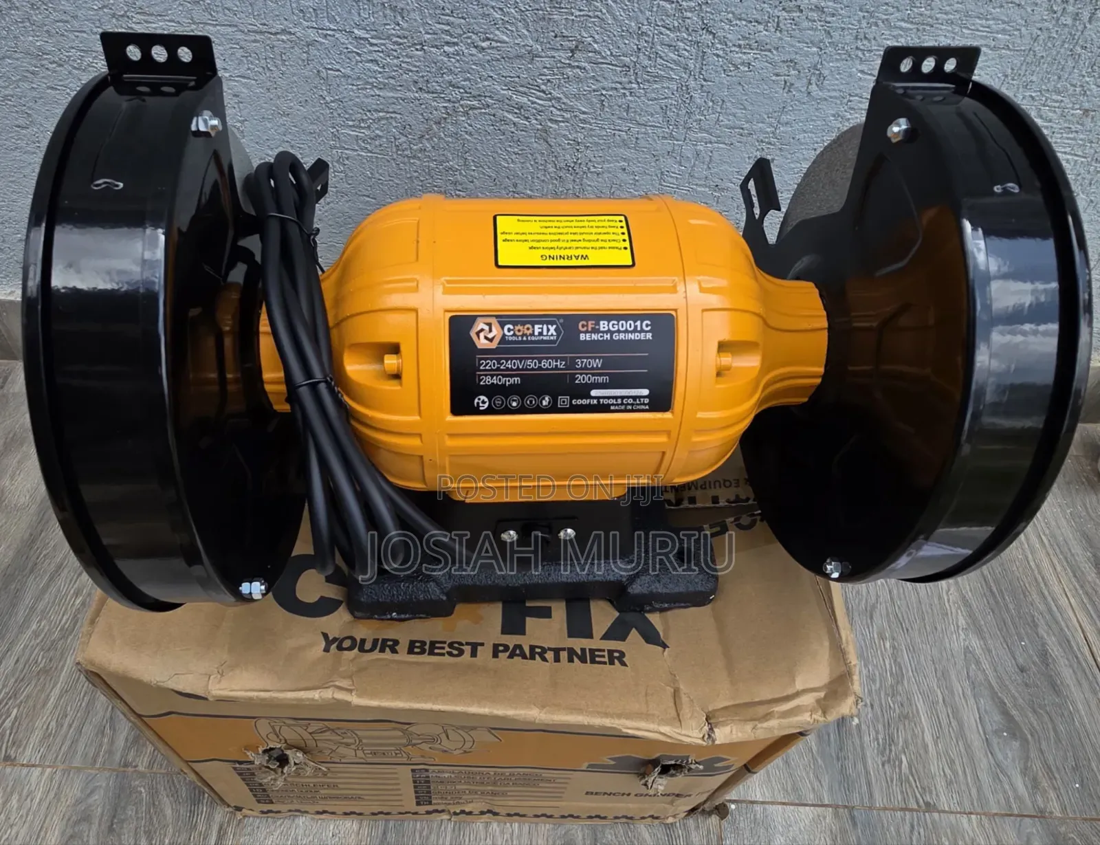 Coofix 200mm Bench Grinder
