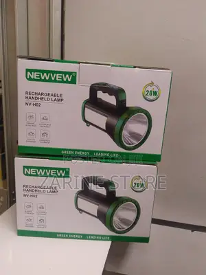 Newvew Rechargeable Handheld Lamp 20w Home Emergency Light 10hr Bright