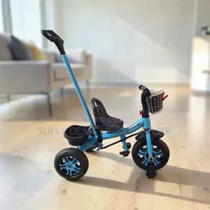 Playful Durable Kids Bike Bicycle Tricycle With Push Handle